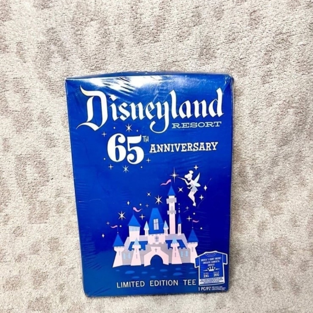 Funko DisneyLand 65th Anniversary Tee 2xl xxl shirt nib